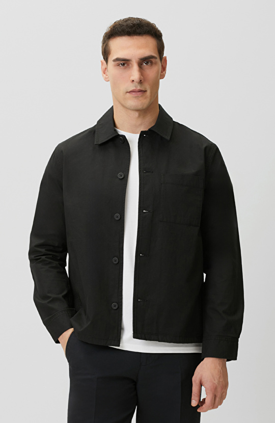 Siyah Dış Gömlek