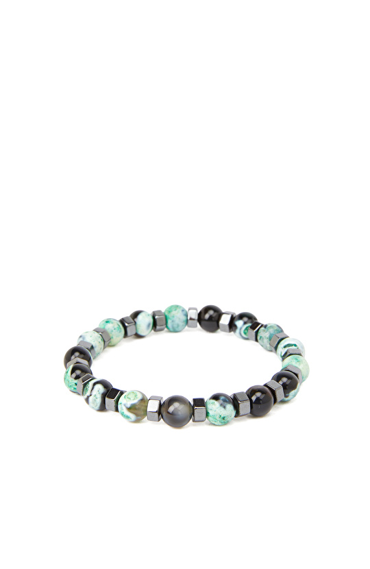 Renkli Erkek Doğal Taş Bileklik
