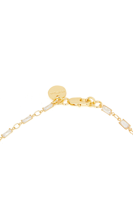 Gold Taşlı Kadın Uzun Kolye