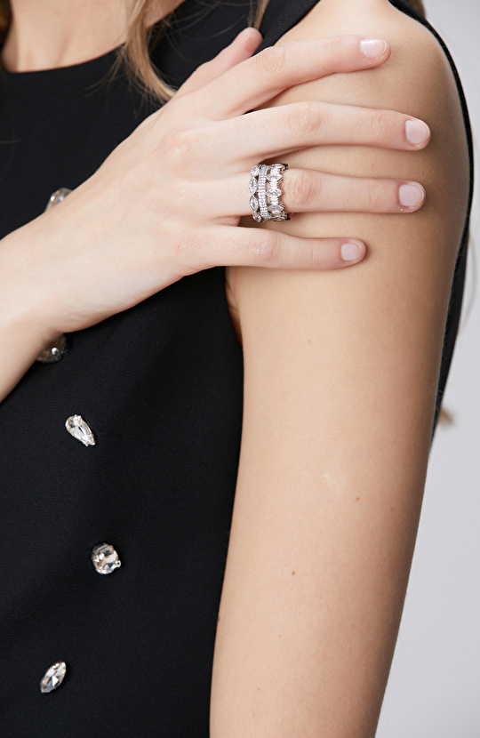 Silver Kadın Serçe Parmak Yüzük