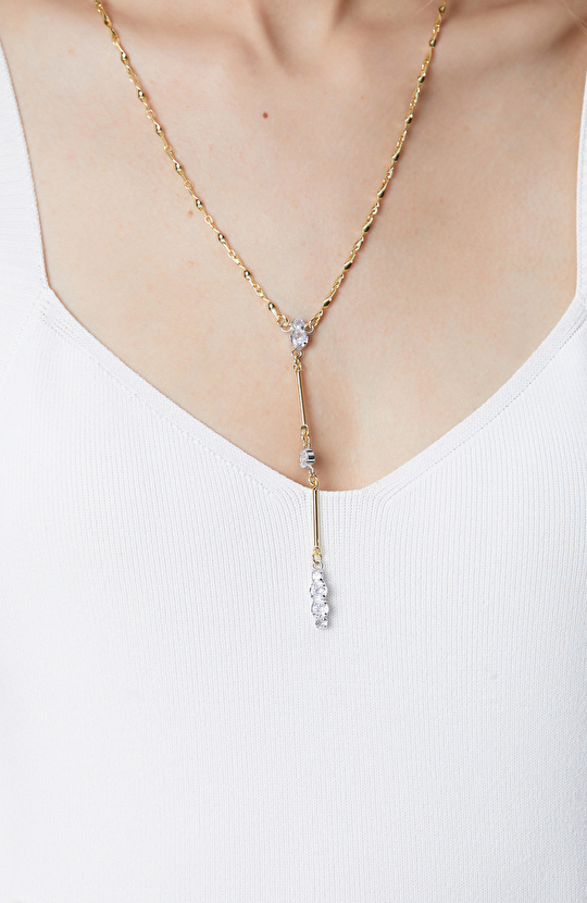 Silver Kadın Uzun Kolye