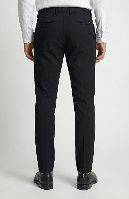 Lacivert Diyagonal Pantolon