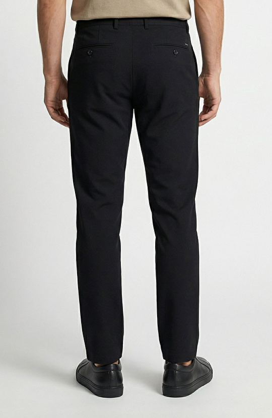 Lacivert Diyagonal Pantolon