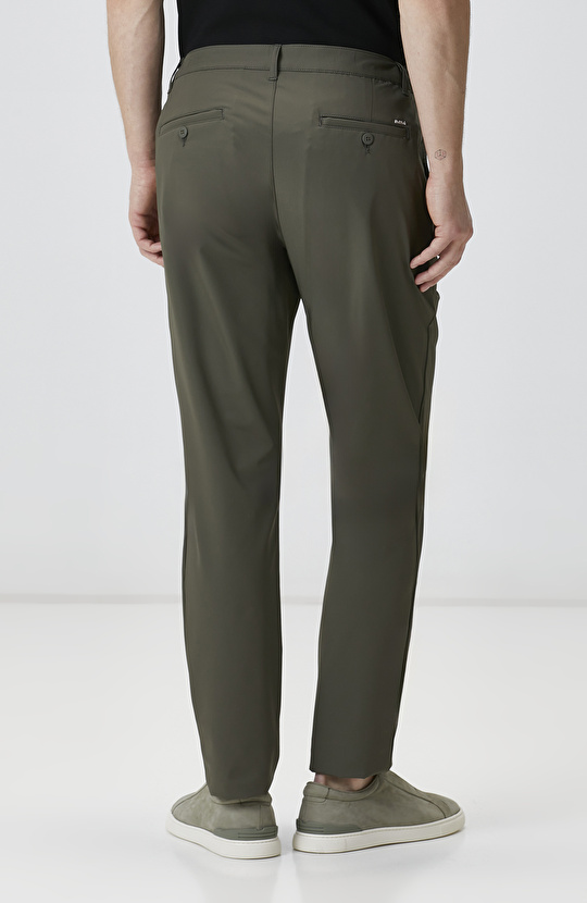 Haki Dokuma Pantolon