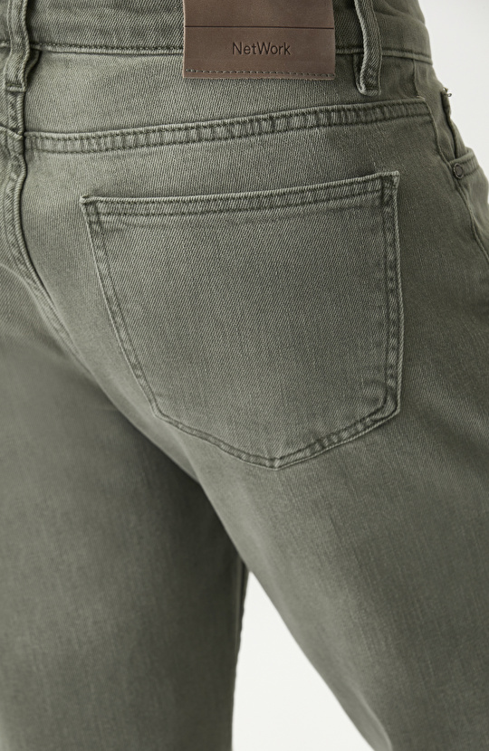 Haki Denim Pantolon