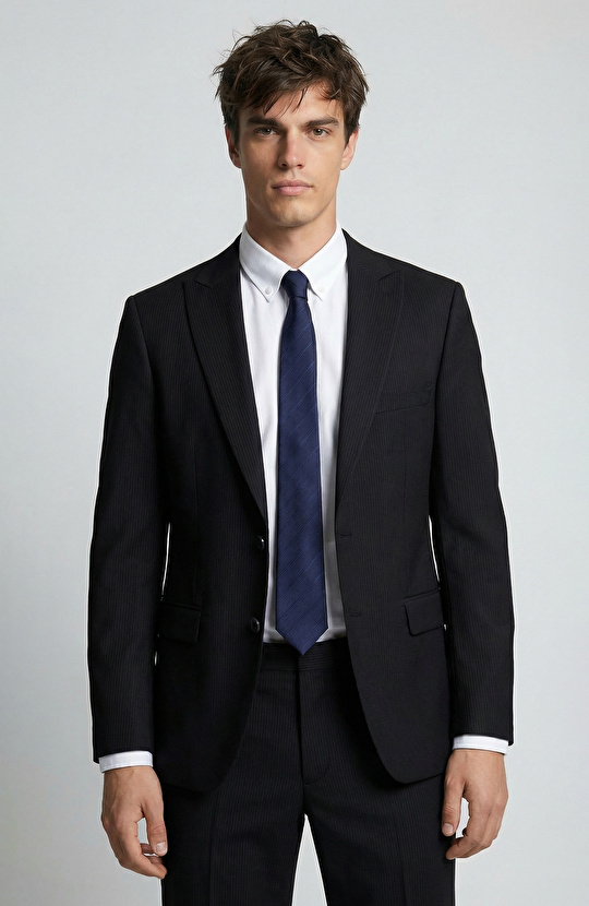 Siyah Çizgili Takım