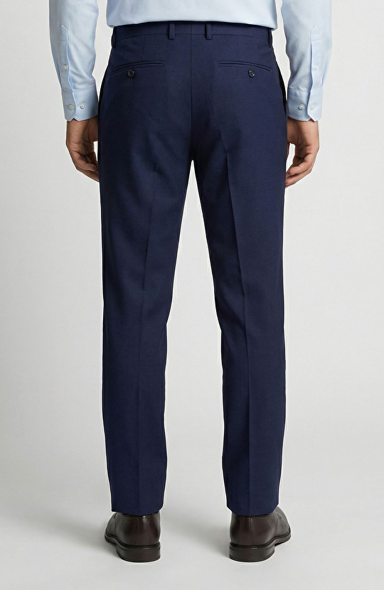 Slim Fit Lacivert Takım Elbise