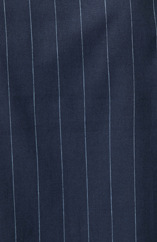 Lacivert-Ekru Gömlek