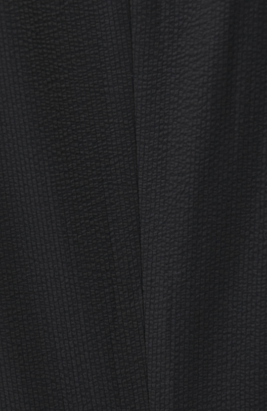 Slim Fit Siyah Çizgili Takım Elbise