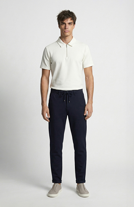 Lacivert Jogger Pantolon