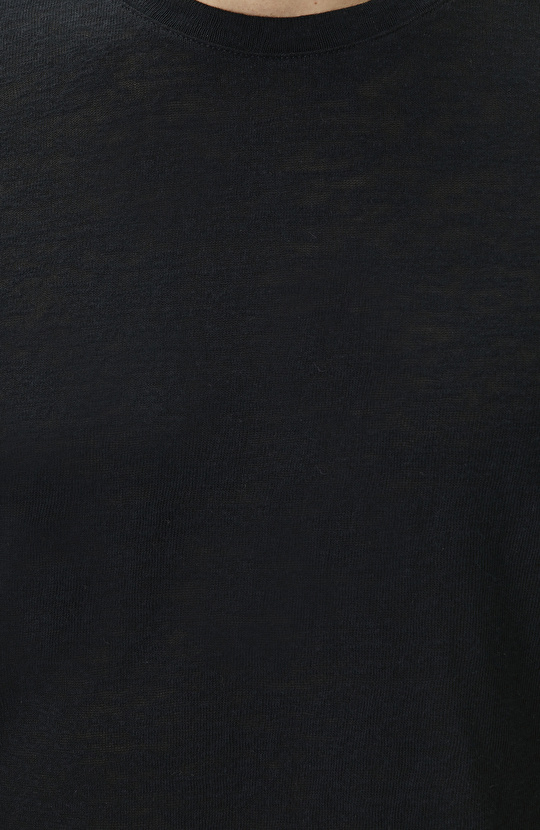 Lacivert Basic T-shirt