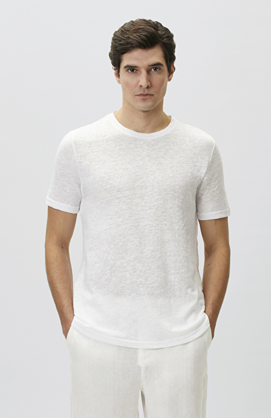 Beyaz Basic T-shirt