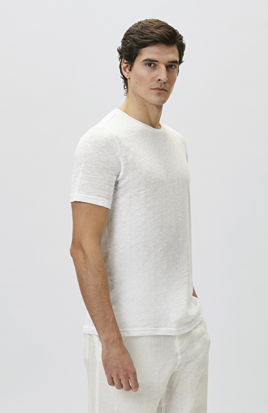 Beyaz Basic T-shirt
