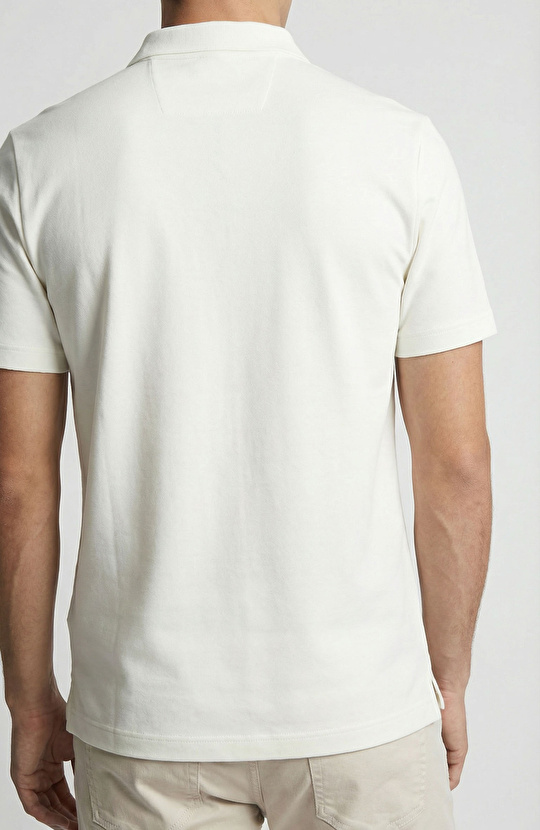 Kırık Beyaz Fermuarlı Sweatshirt