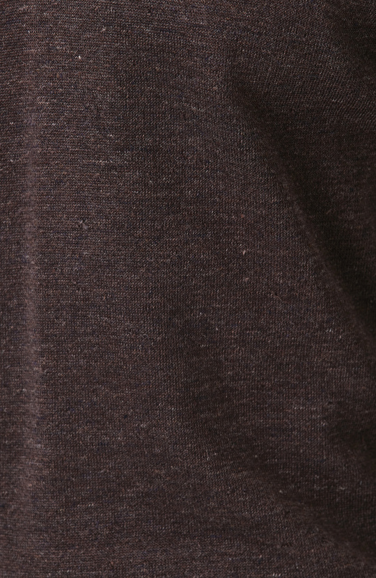 Bordo Polo Yaka Keten Triko Kazak