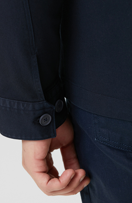 Lacivert Comfort Lyocell Dış Gömlek