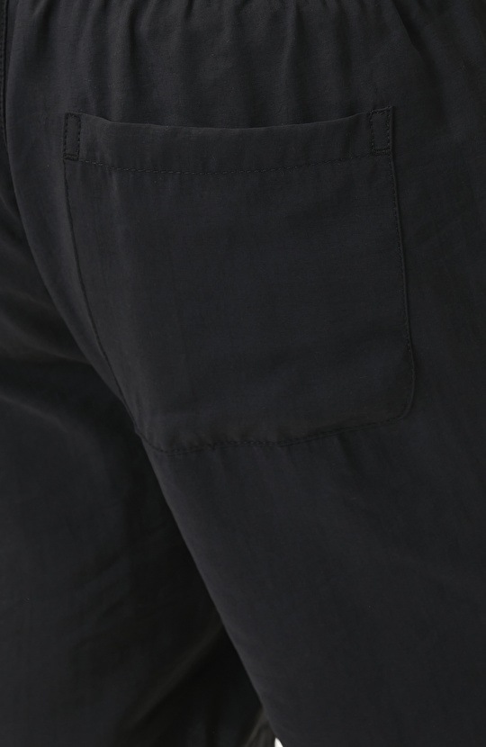 Siyah Slim Fit Modal Şort
