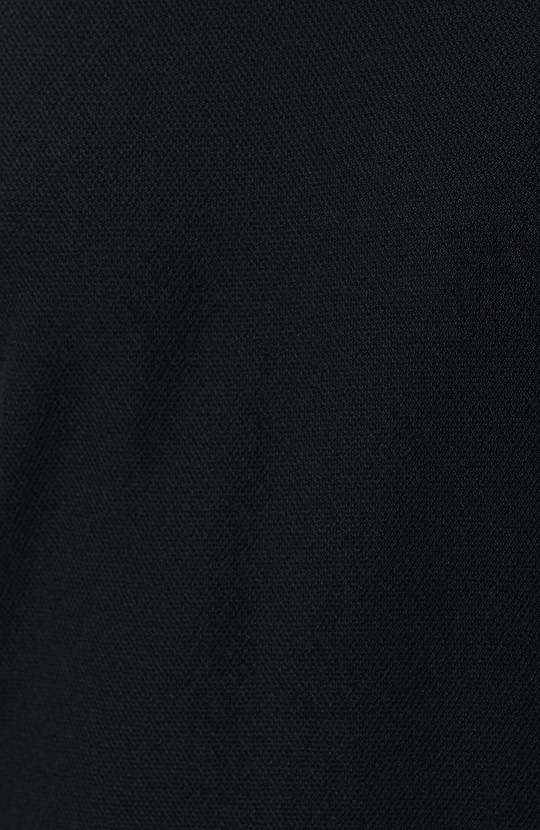 Siyah Balıksırtı Desenli Triko Kazak