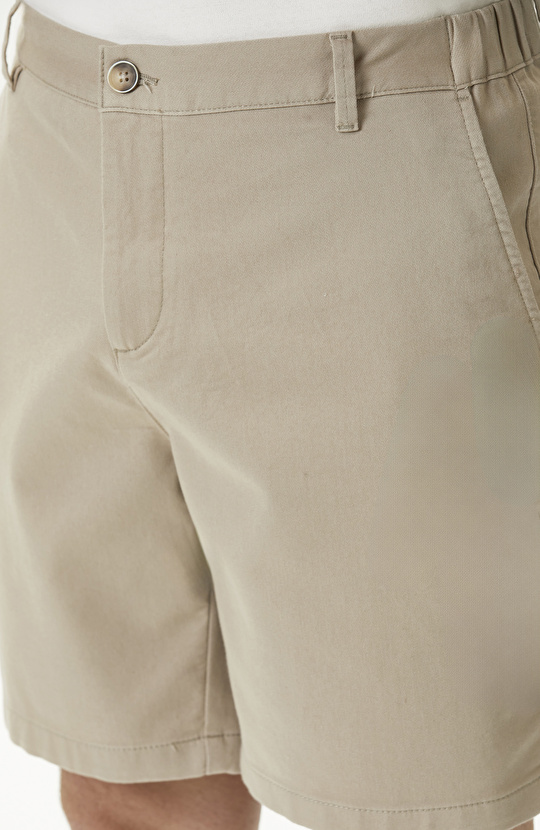 Beige Shorts