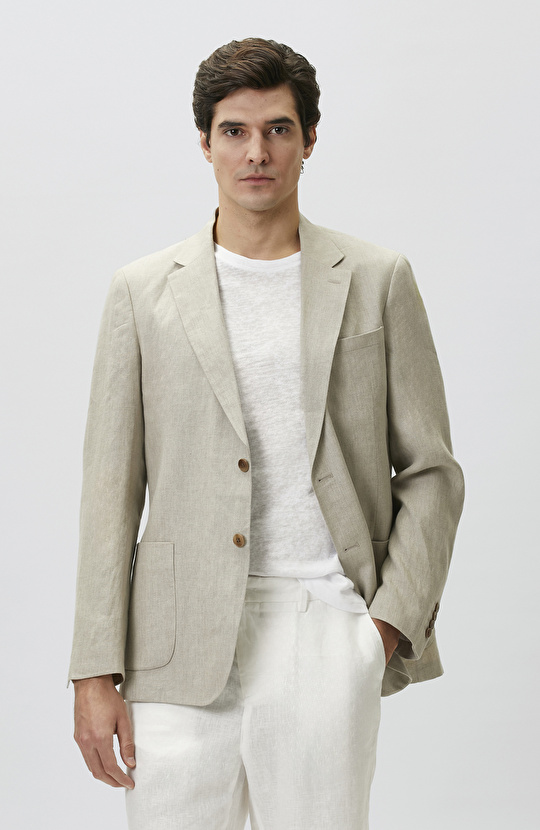 Naturel Klasik Keten Ceket