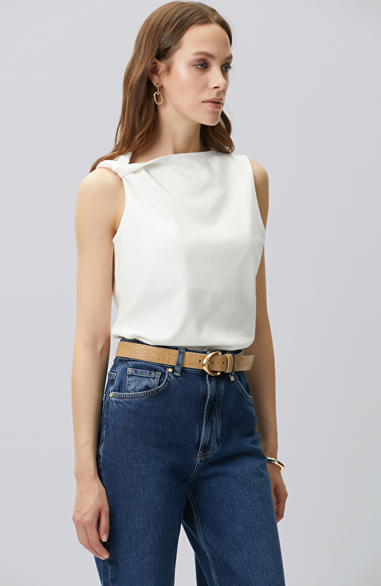Off-White Blouse