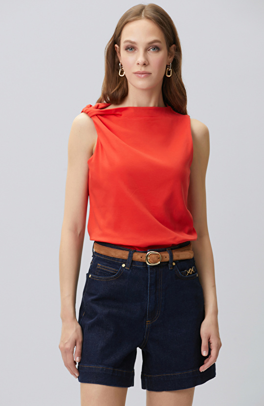 Red Blouse