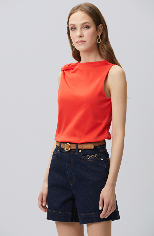 Red Blouse