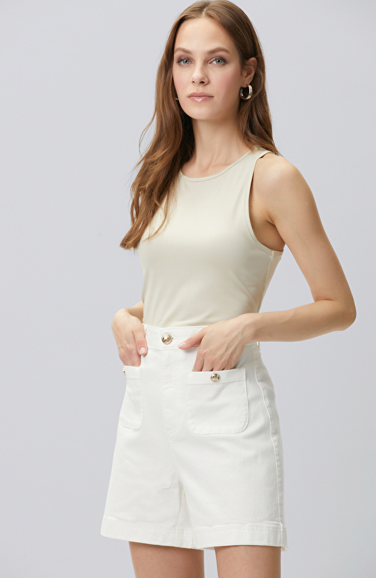 Beige Undershirt