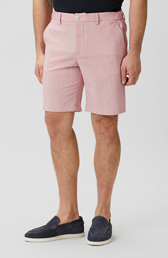 Kırmızı Çizgili Şort