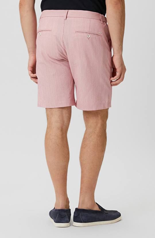 Kırmızı Çizgili Şort