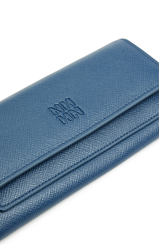 Lacivert Kadın Suni Deri Cüzdan