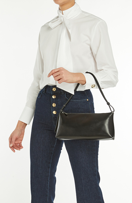 Siyah Kadın Deri Çanta