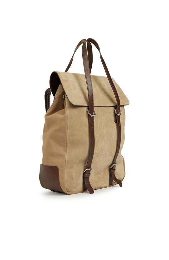 Vizon Erkek Süet Sırt Çantası