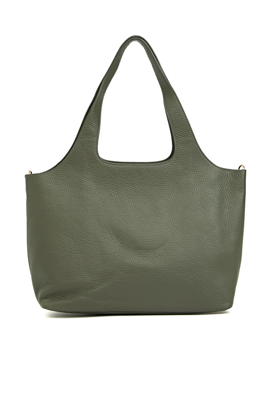 Haki Kadın Deri Çanta