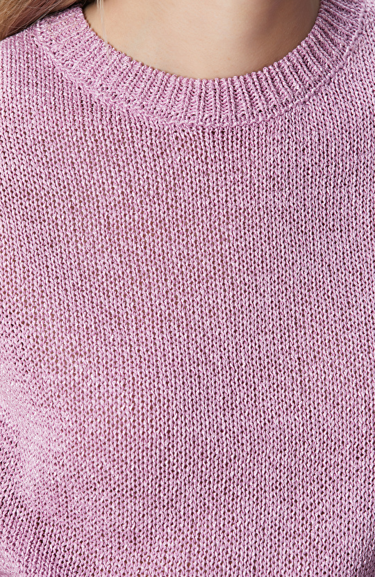 Menekşe Kolsuz Triko