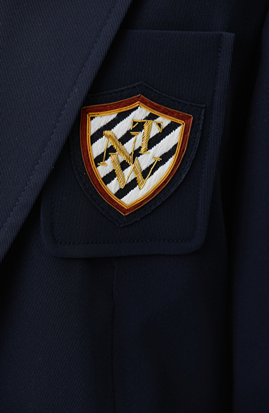 Navy Blue Blazer Jacket