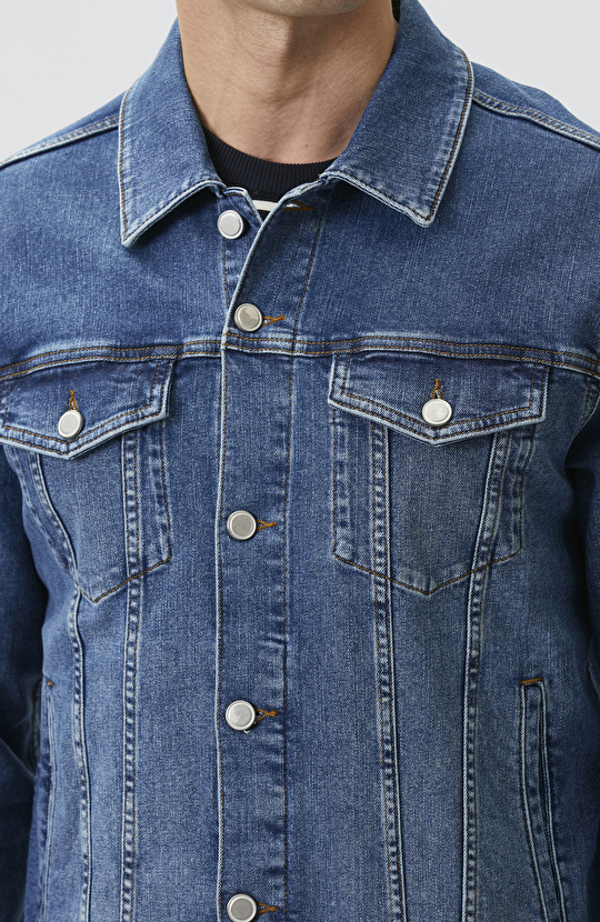 Lacivert Denim Mont