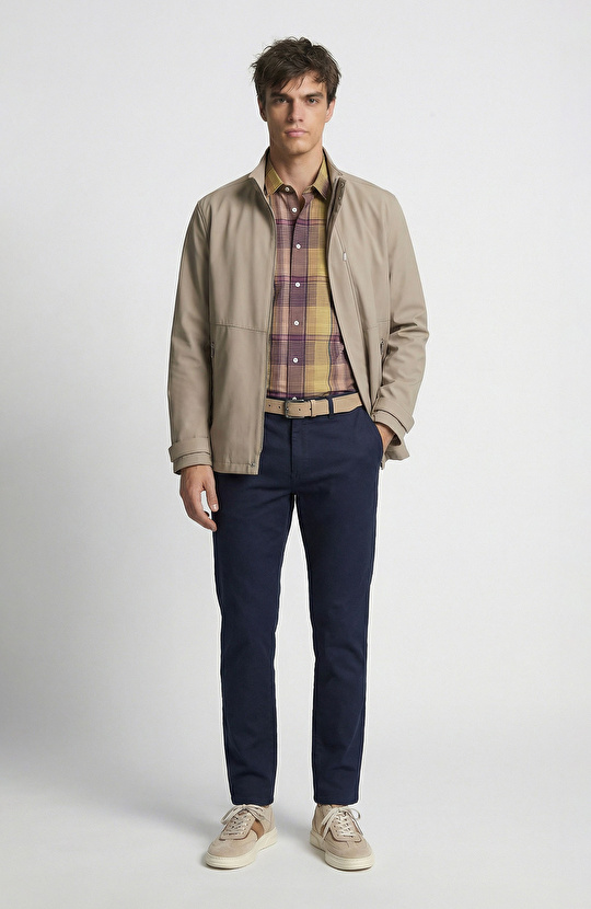 Mink Hidden Hooded Coat