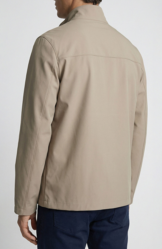 Mink Hidden Hooded Coat