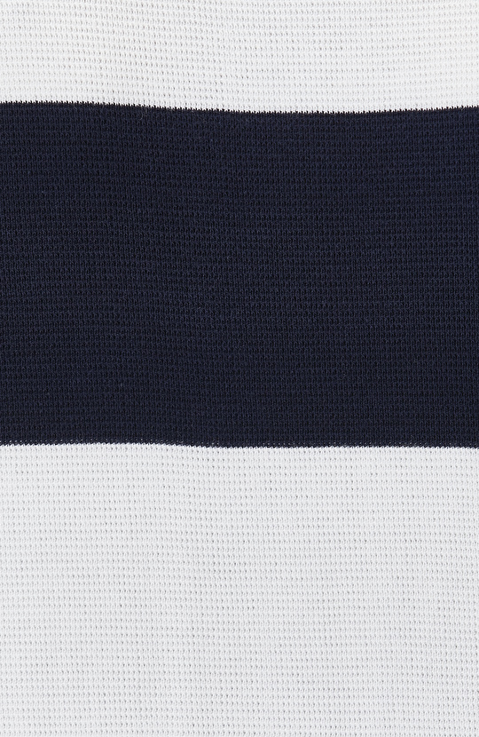 Navy Blue-White T-shirt