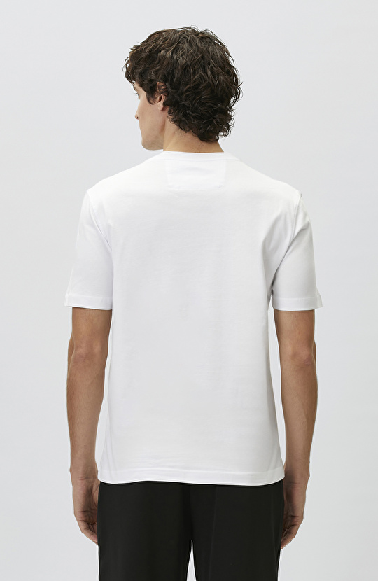 Off White Printed T-shirt