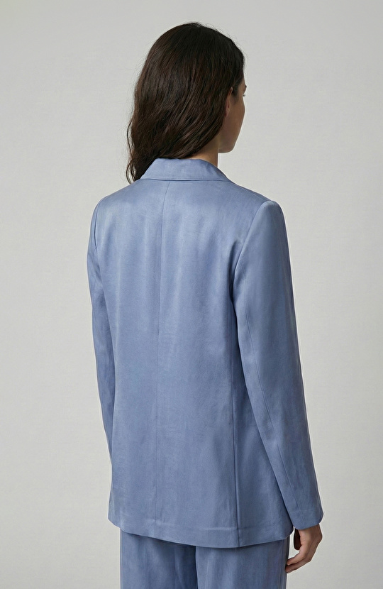Mavi Cupro Blazer Ceket