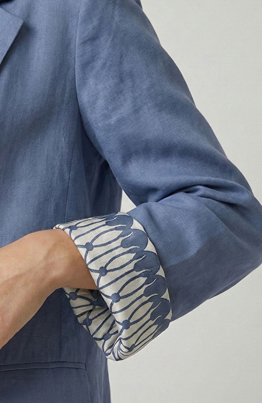 Mavi Cupro Blazer Ceket