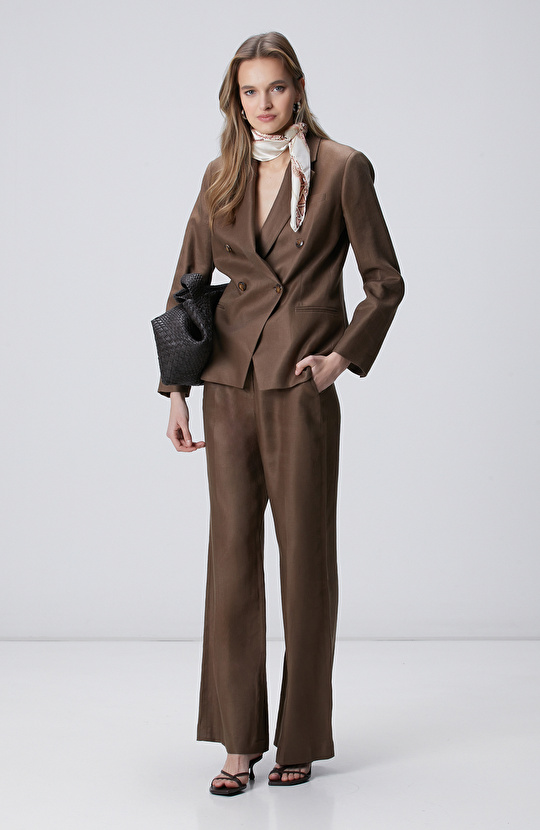 Vizon Keten Pantolon