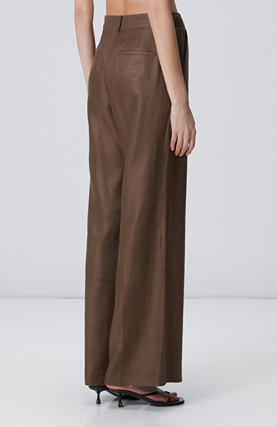 Vizon Keten Pantolon