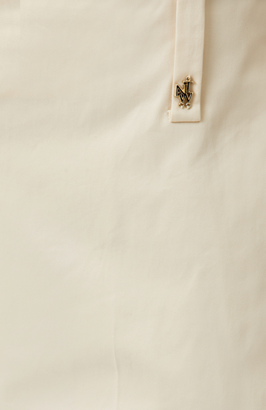 Off White Double Leg Trousers