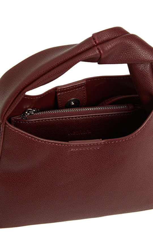 Bordo Kadın Suni Deri Çanta