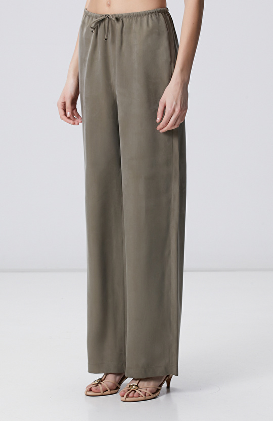 Haki Cupro Pantolon
