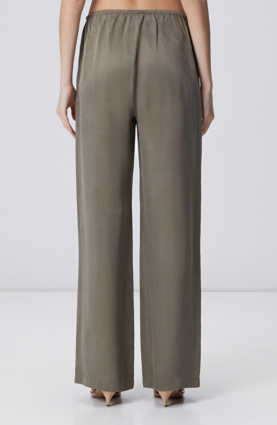 Haki Cupro Pantolon