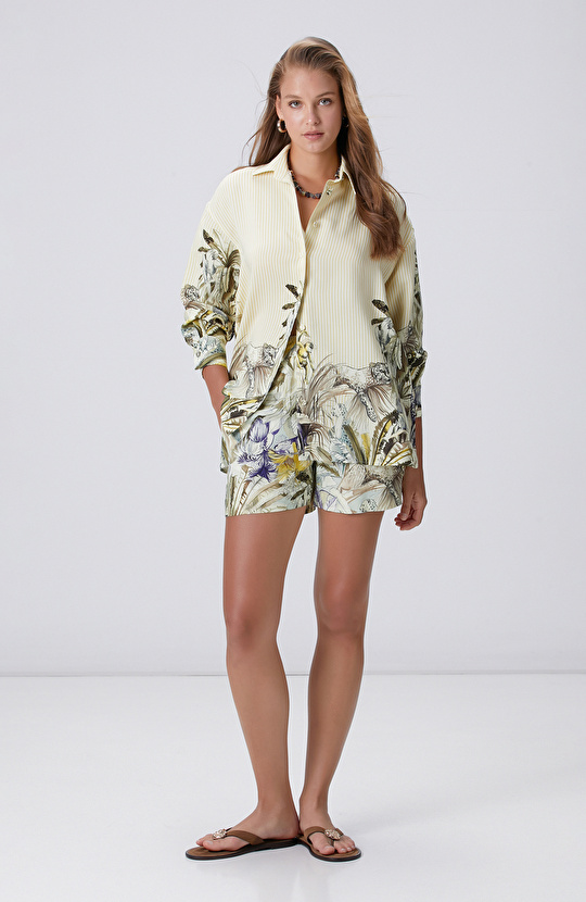 Sarı Yeşil Gömlek